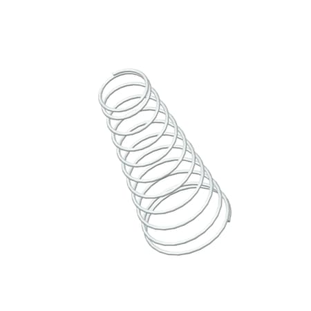 Approved Vendor Taper Spring, Lo= 0.375 , So= 0.219 , W= 0.015 G409989408